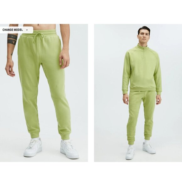 Fabletics The Go-To Jogger - Green /Lime - Size X-Small - Picture 1 of 5